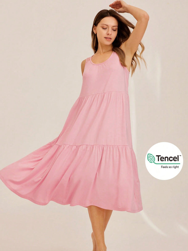 TENCEL? Modal Lace Inset Dress