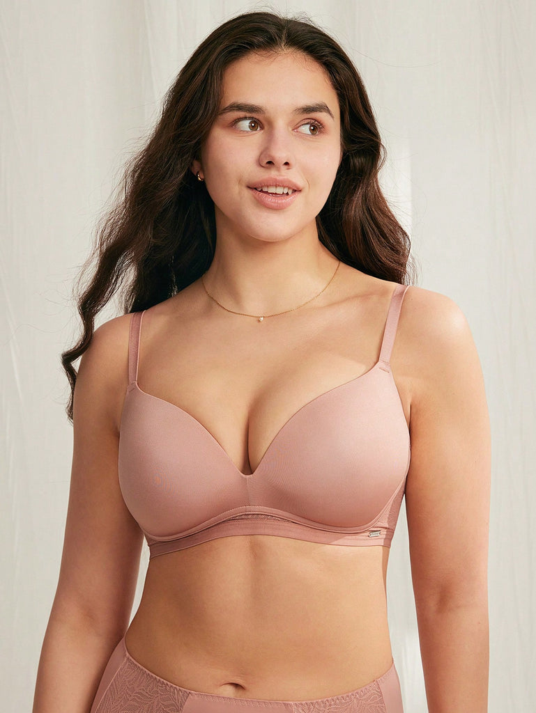 Dream Curve Support+ Wireless Smooth Breathable Mesh Bra