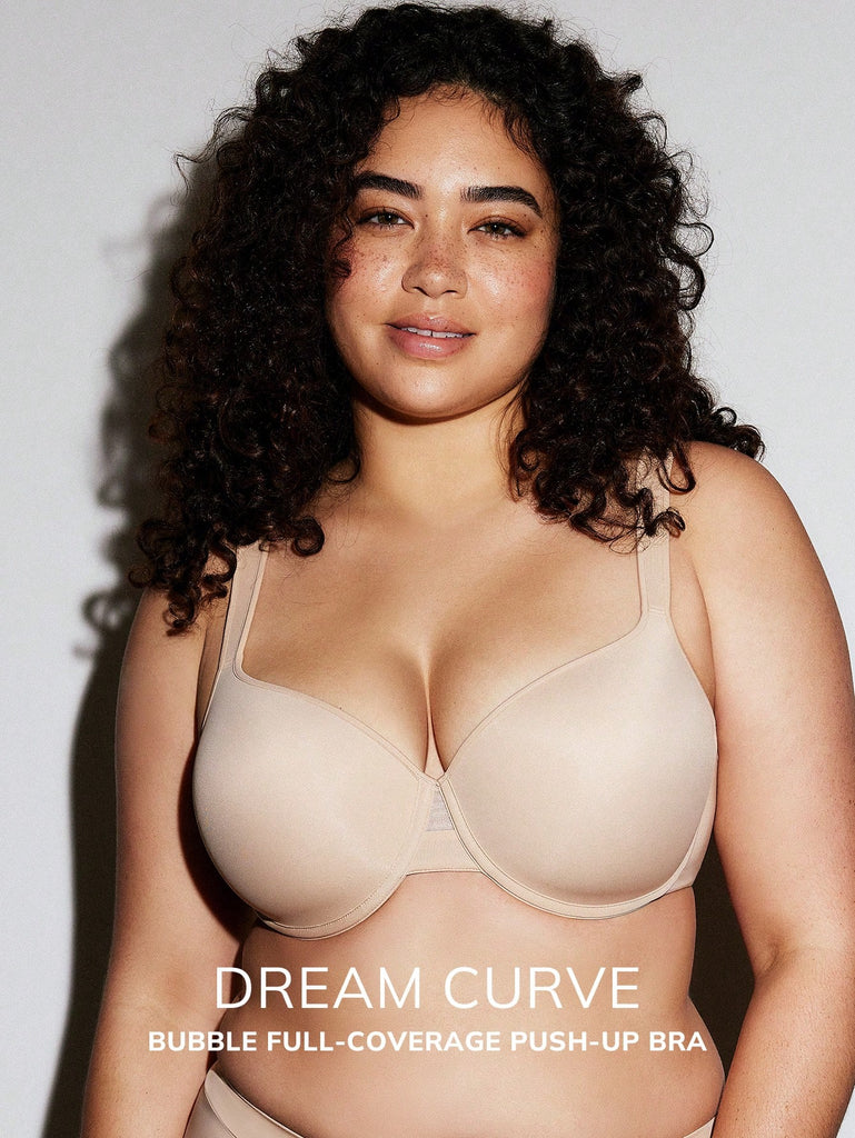 Dream Curve Support+ Full Coverage  Push Up T-Shirt Bra