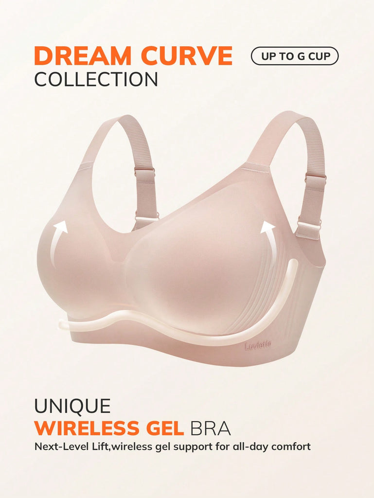 Dream Curve 2ndSkin Wireless Full Coverage Seamless Side Support Lounge Bra